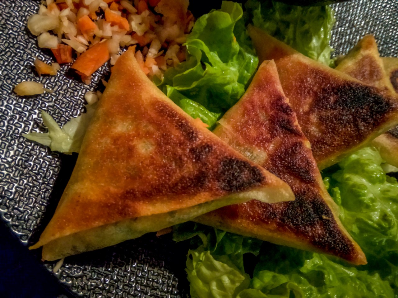 Samossas malgaches au tofu