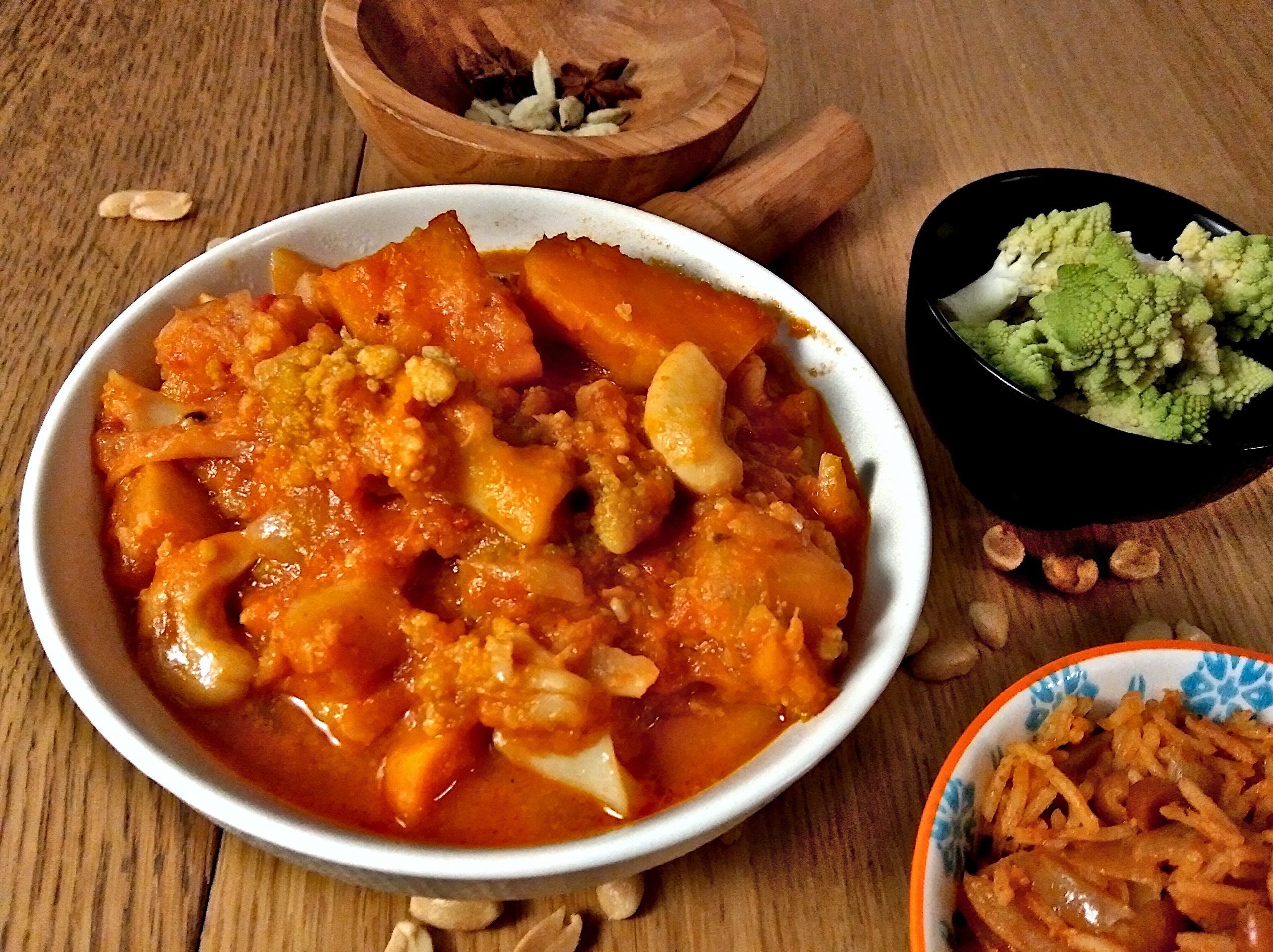 Curry de légumes du mois de février