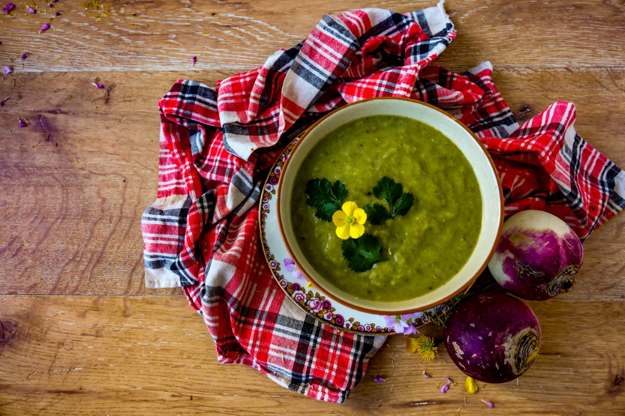 Soupe réconfortante anti-gaspi